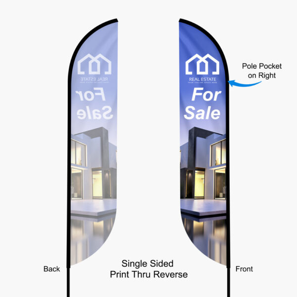Feather Convex Flag - Image 2