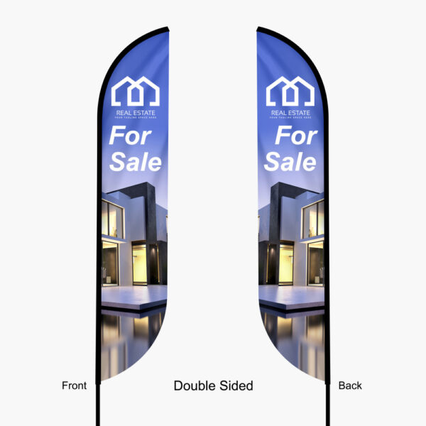 Feather Convex Flag - Image 4
