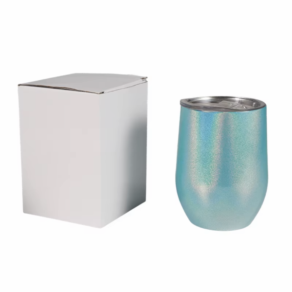 OEM/ODM 12oz Egg Shape Double Wall Stainless Steel Vacuum cup Thermal Travel Coffee Wine Mug Insulated wine Tumbler - Image 9