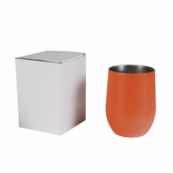 OEM/ODM 12oz Egg Shape Double Wall Stainless Steel Vacuum cup Thermal Travel Coffee Wine Mug Insulated wine Tumbler - Image 10