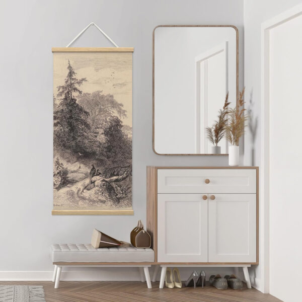 Magnetic Wood Frame Hanger - Image 4