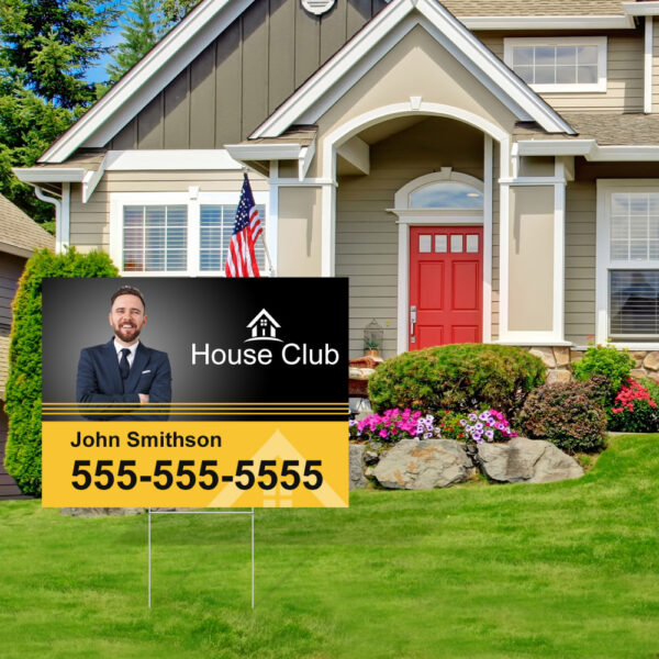 Yard Sign and H-Stake - Image 2