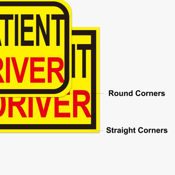 Reflective Car Magnet - Image 3