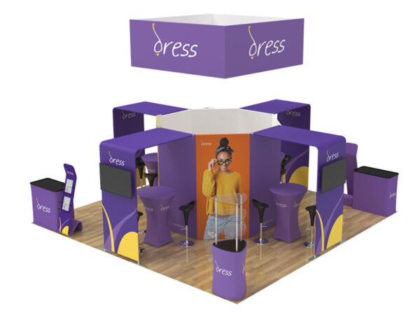 20x20ft Custom Booth 05 - Image 2