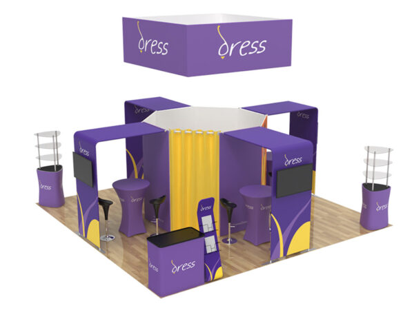 20x20ft Custom Booth 05 - Image 3