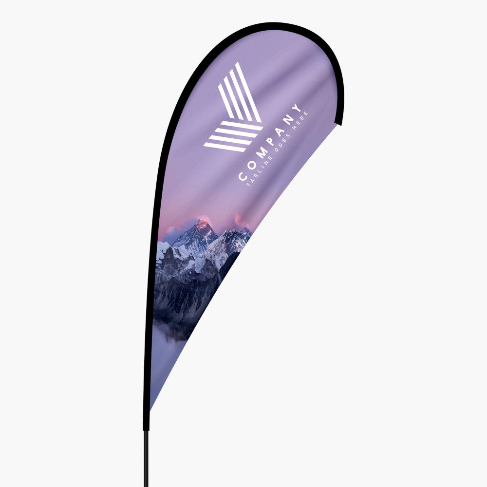 Teardrop Flag Hardware