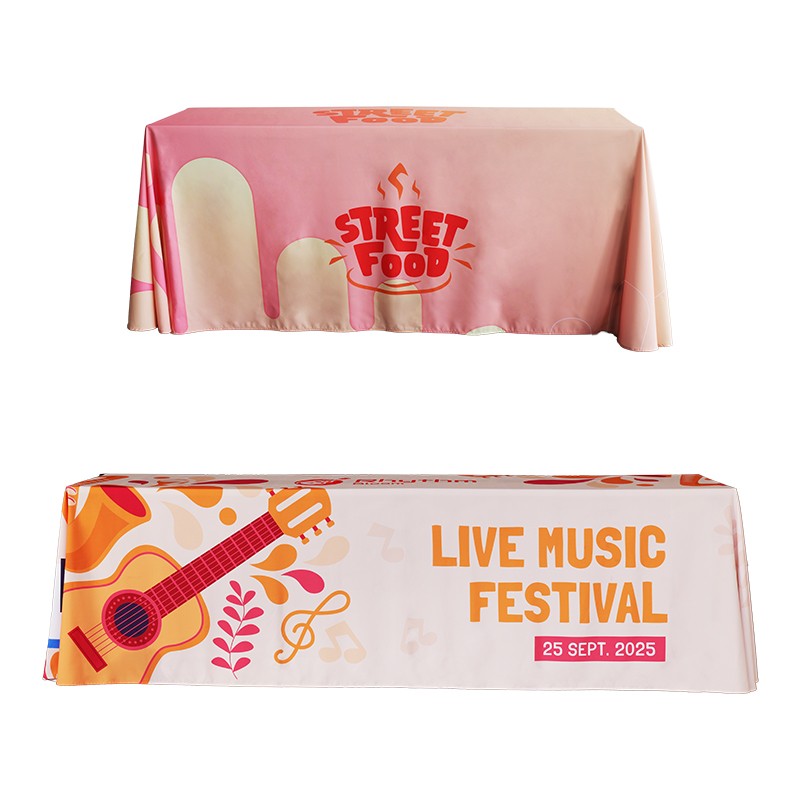 Folding Table with Table Cover - Image 5