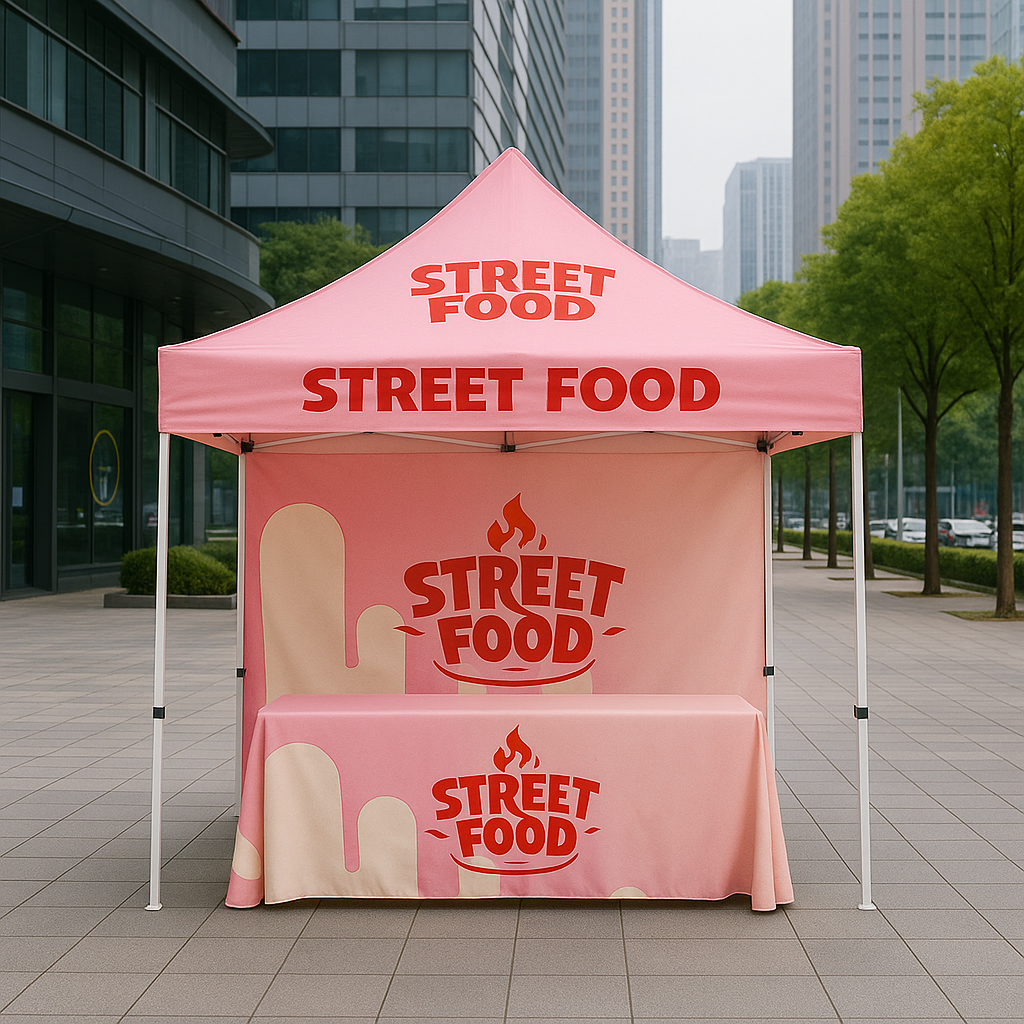 Folding Table with Table Cover - Image 18