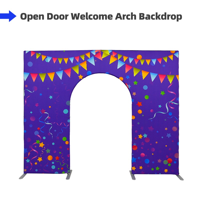 Open Door Arch Backdrop