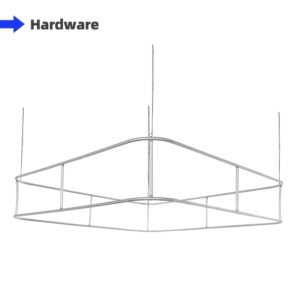 Square Hanging Sign Frame (Round Corners)