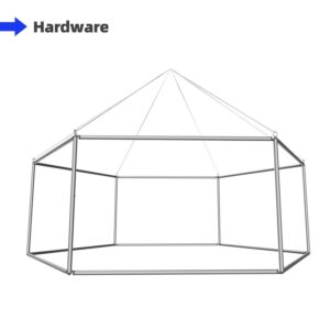 Hexagon Hanging Sign Frame