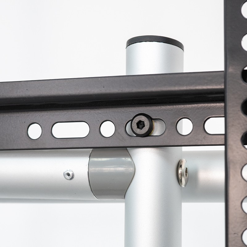 S Shaped Banner Stand With Display Shelves - Image 6