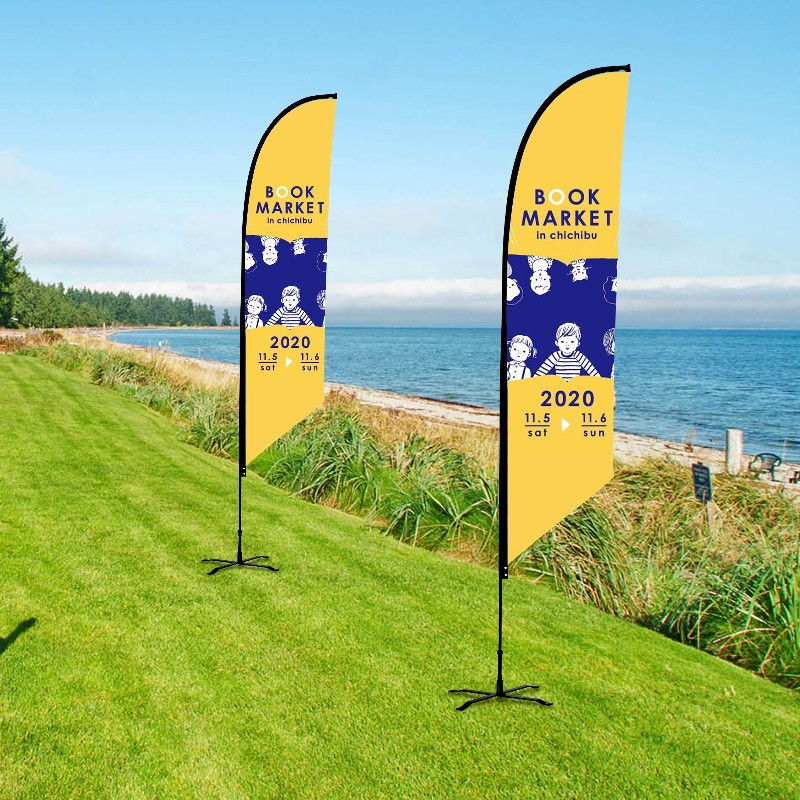 Duplex Printing Advertising Flag-Blade - Image 6