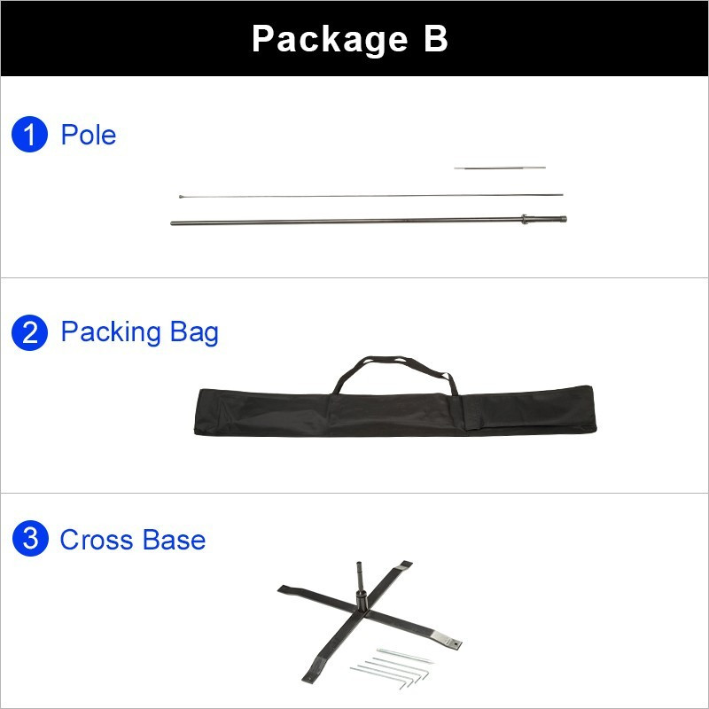 Duplex Printing Advertising Flag-Teardrop - Image 7