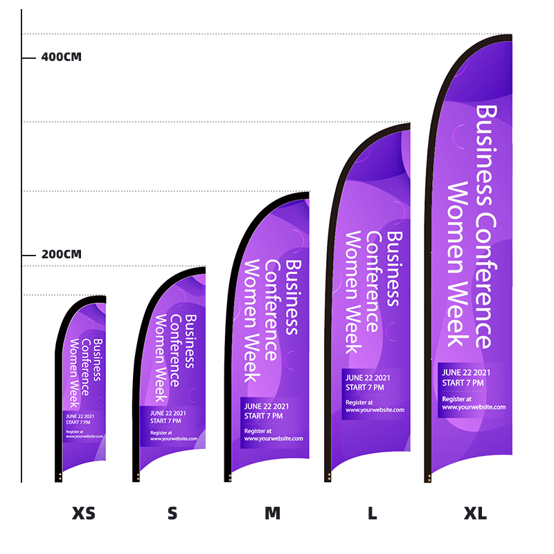Concave Flag with Uni-Fit Pole - Image 4