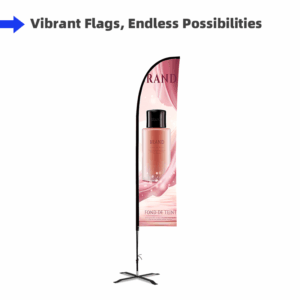 Straight Flag with Uni-Fit Pole