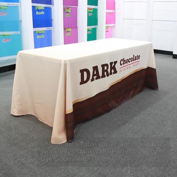 Standard Table Covers with Open Back - Image 2