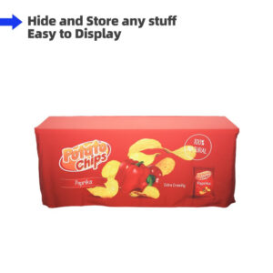 Fitted Table Covers Back with Zipper