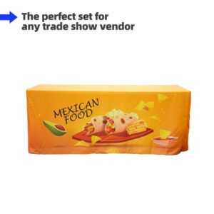 Fitted Table Covers Back with Velcro