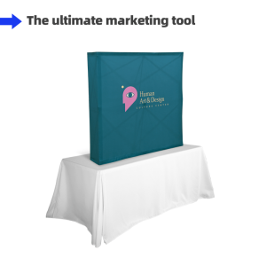 5ft Table Top Fabric Popup Displays