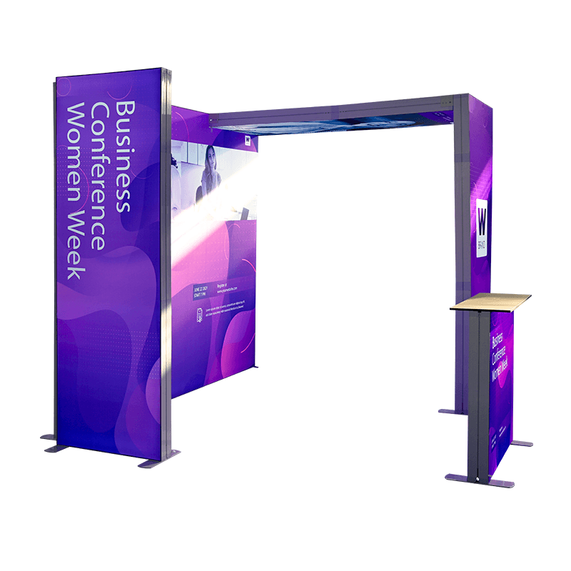 Tradeshow SEG Modular Lightbox Display Kit B - Image 6