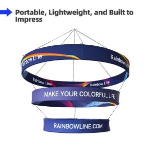 Tiered Circle Hanging Sign