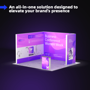 Tradeshow SEG Modular Lightbox Display Kit E