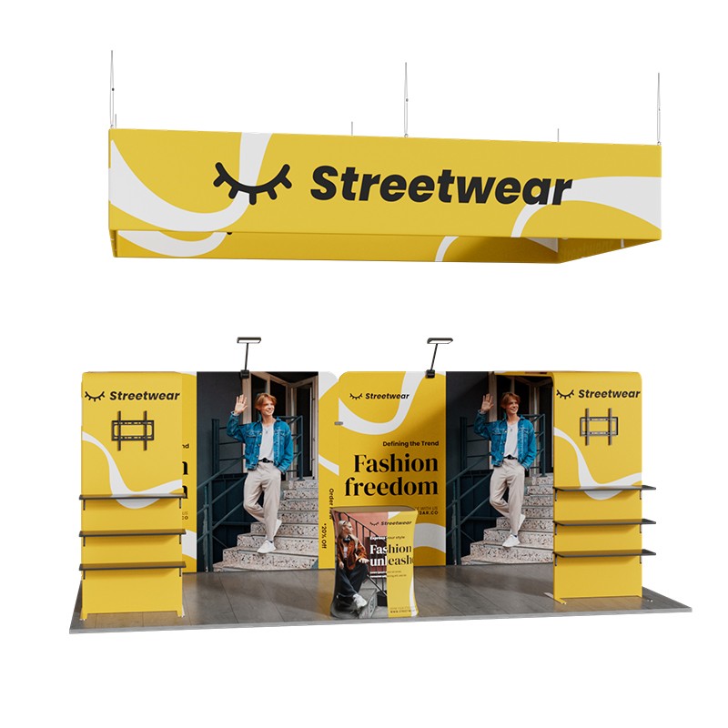 10x20ft Trade Show Booth Kit - A1 - Image 2