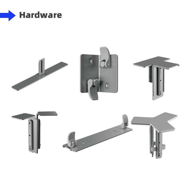 Functional Accessories for Foldable SEG Modular Displays