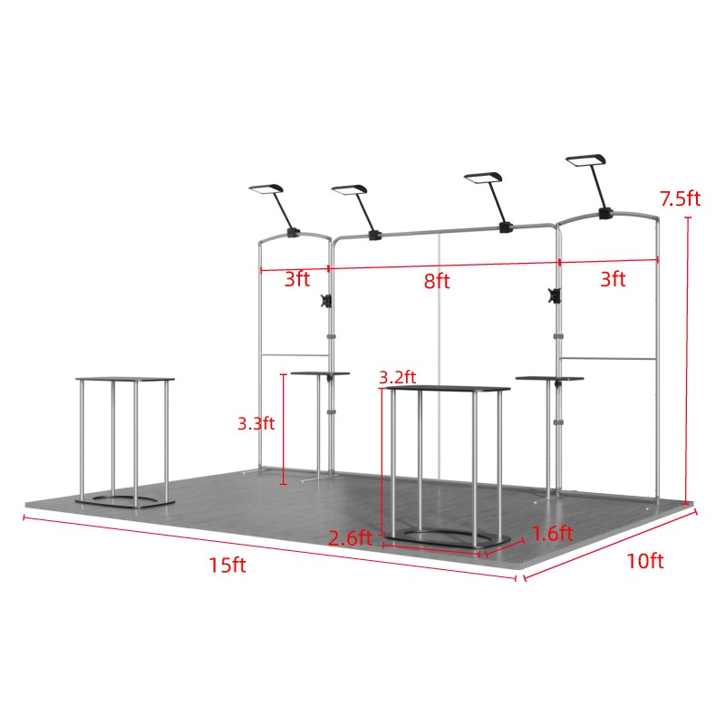 10x15ft Trade Show Booth Kit - A1 - Image 11