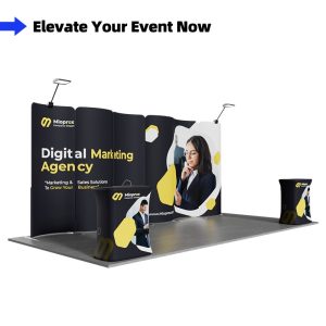 10x20ft Trade Show Booth Kit - B3