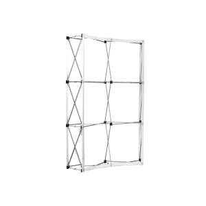 5FT Curved Fabric Popup Displays Frame
