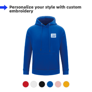 Coil Thread-Lined Hoodie-Embroidery