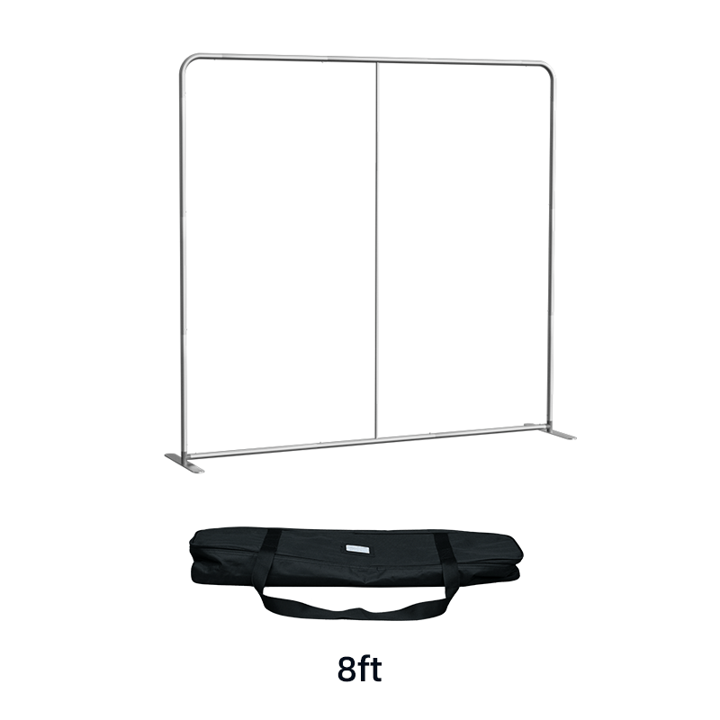 8FT Straight Tension Fabric Display Frame (Round Corners) - Image 2