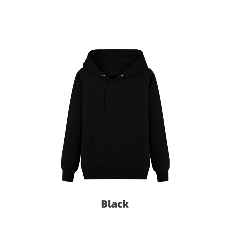 Velvet-Lined Hoodie-Reflective Print - Image 7