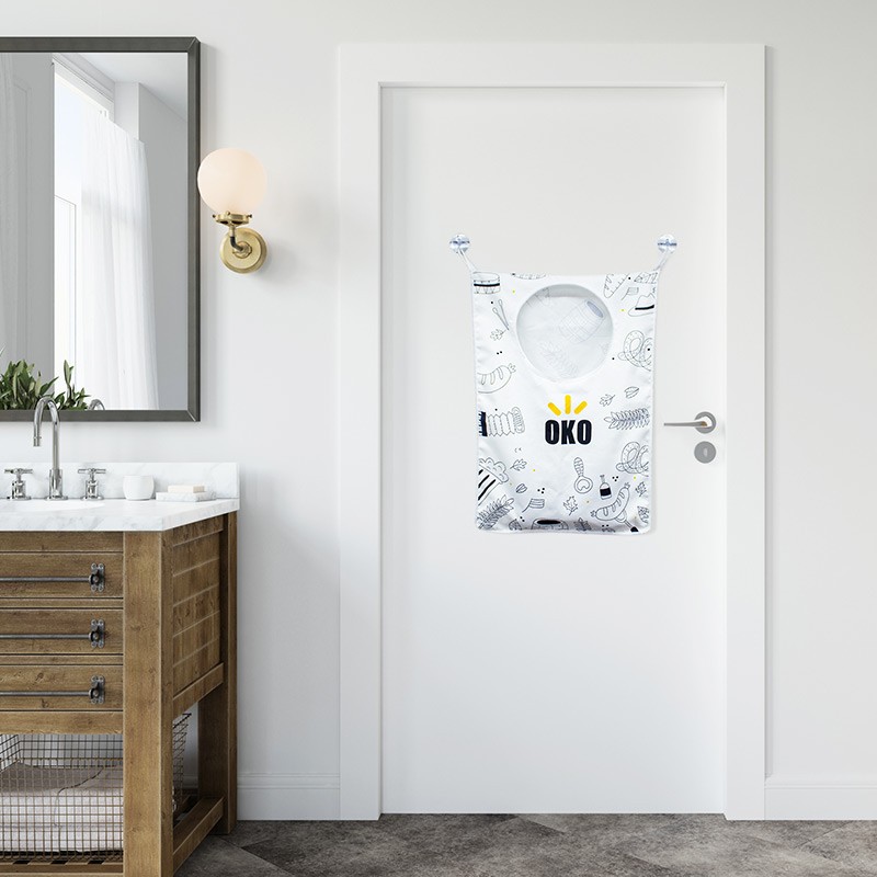 Door Hanging Laundry Hamper Bag - Image 4