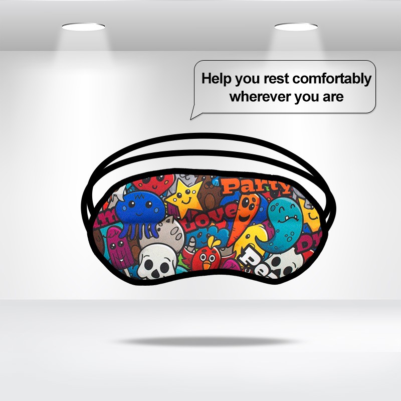 Custom Printed Eye Masks - Image 2