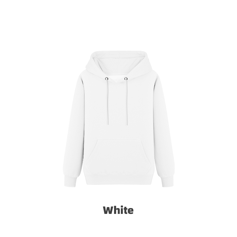 Velvet-Lined Hoodie-Reflective Print - Image 8