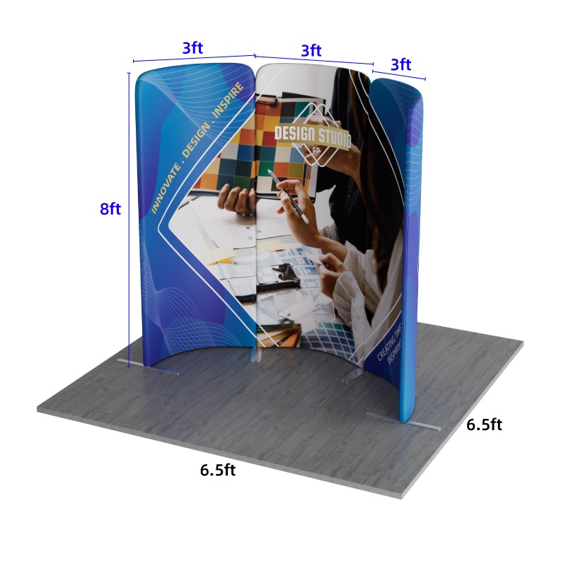 6.5x6.5ft Magnetic Modular Fabric Displays-B - Image 13