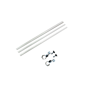 10x10 50mm Hex Half Wall Pole