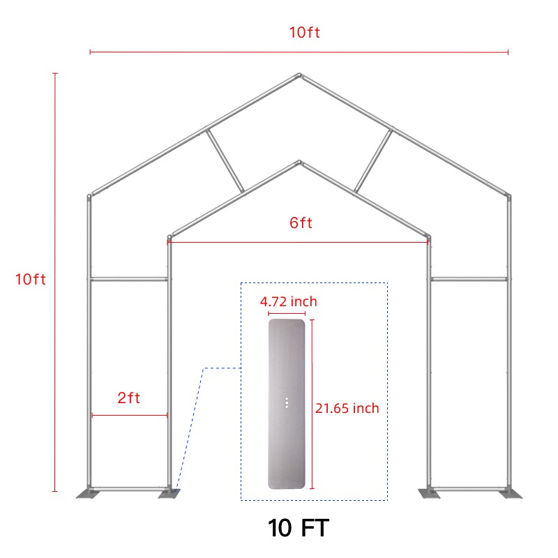 House with A-Shape Arch Stand - Image 12