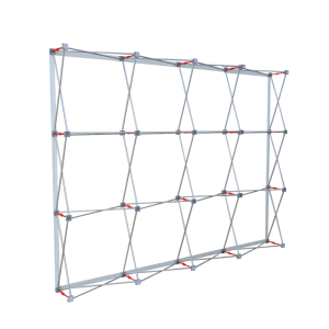 10FT Straight Fabric Popup Displays Frame