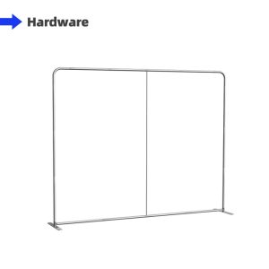 10FT Straight Tension Fabric Display Frame (Round Corners)