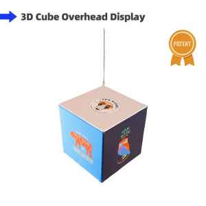 Cube Hanging Sign