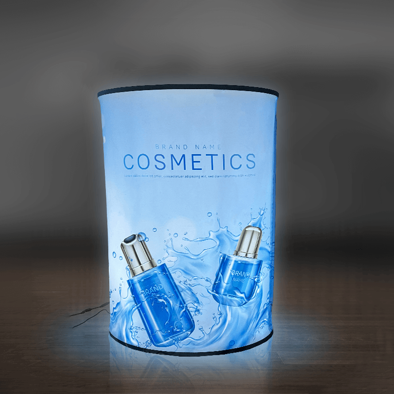 Spring Up Display Counter With Led Lights - Image 2