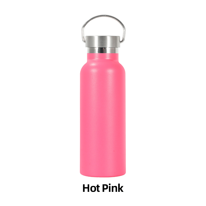 17oz Vacuum Insulated Bottle with Stainless Steel Lid - Image 9