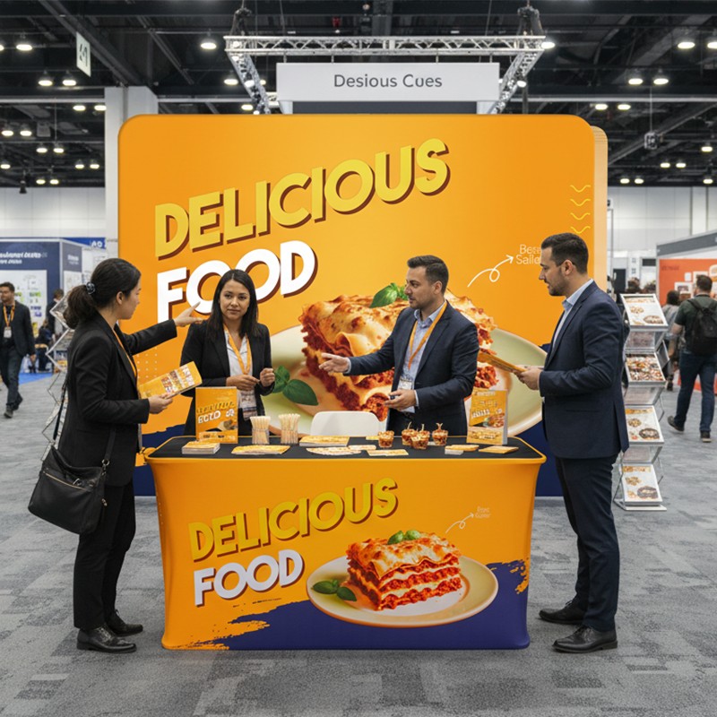 Folding Fabric Display Counter - Image 8