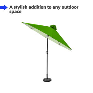 2.7x2.7m Tilting Patio Umbrellas(Iron Frame)