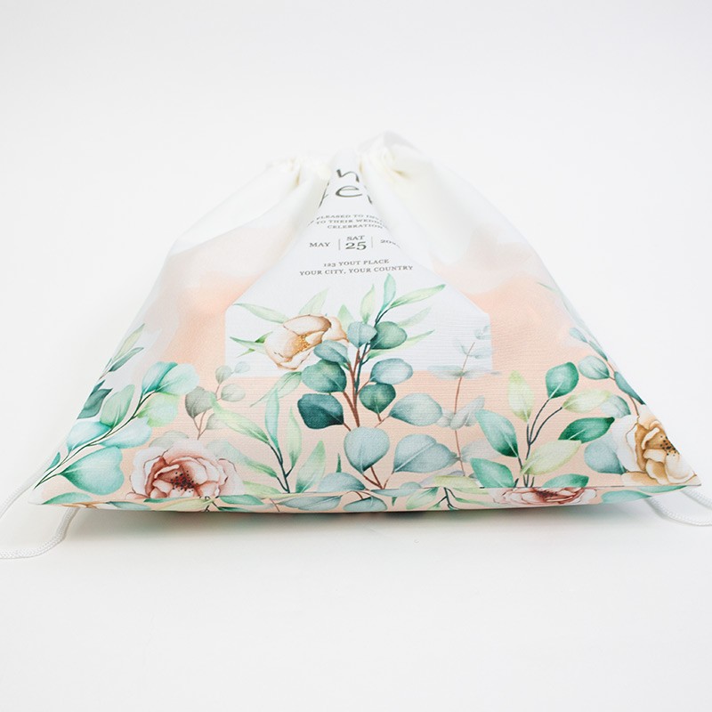Drawstring Closure Tote Bags - Image 4