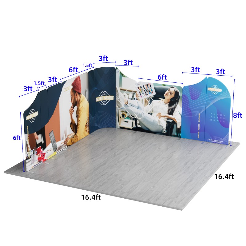16.4x16.4ft Magnetic Modular Fabric Displays-B - Image 11